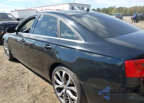 2013 Audi A6 2.0T Premium z USA, uszkodzony, nr VIN WAUGFAFC4DN112438